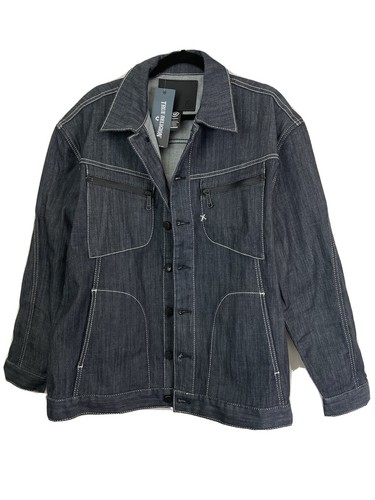 Urban BaggyDenim Jean Jacket Mens S 