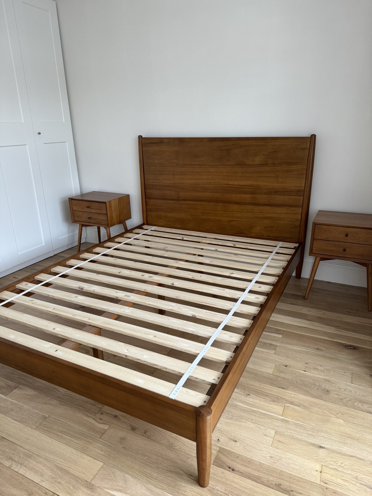 West Elm Mid Century Bed King Size Acon eBay