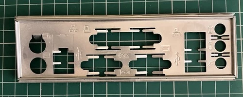 Motherboard Backplate Bracket Panel Shield PC Desktop Tower VGA PS/2 USB AUDIO 