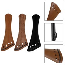 Solid Construction Wooden Violin Tailpiece Compatible with For 44 Size Violins