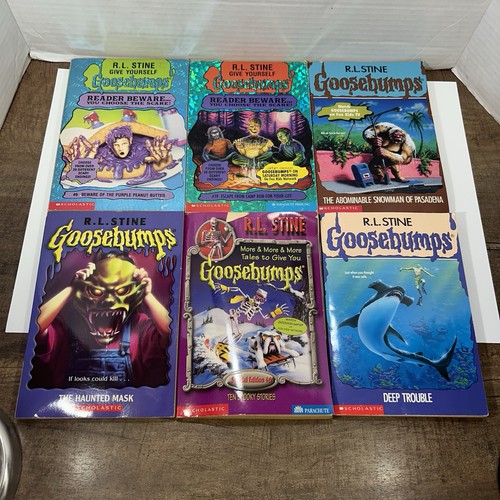 Goosebumps R.L Stein Paperback Books Mixed Lot of 6 Scholastic | eBay