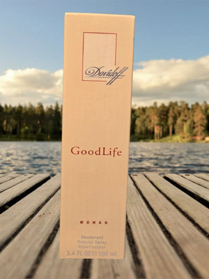 DAVIDOFF GOOD LIFE WOMAN DEODORANT NATURAL SPRAY 100ML Neu/OVP/Rare
