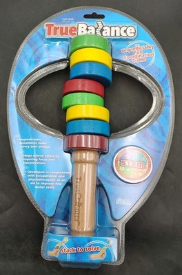 True Balance Coordination Game Toy Excite STEM Handheld Wooden Stack Sealed NEW