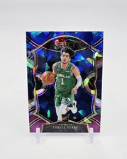 2020-21 Panini Select Tyrell Terry Rookie Blue White & Purple Ice No. 91