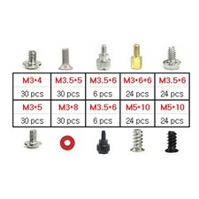 Complete 228Pcs Screw Assortment for DIY For Computer Builds and Repairs