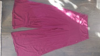 Purusha People Burgundy Crescent Moon Empress Pants Size 1x In Great Condition