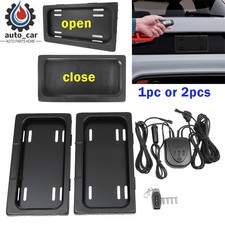 New 1PC / 2PCS Rear License Plate Frames Universal License Plate Tag Holder USA