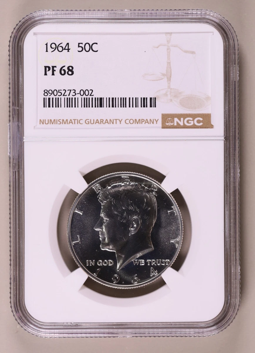 25+ Proof NGC 1964 Kennedy US Half Dollars (1964-Now) for sale