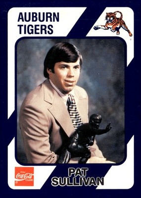1989 Collegiate Collection Auburn Coke 20 #C-7 Pat Sullivan