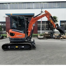 CFG Mini Hydraulic Excavator 2.8 Ton Tracked Crawler Digger Kubota Diesel Engine
