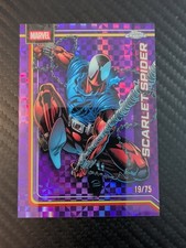 2026 Topps Chrome Marvel Purple X-Fractor /75 Scarlet Spider #146