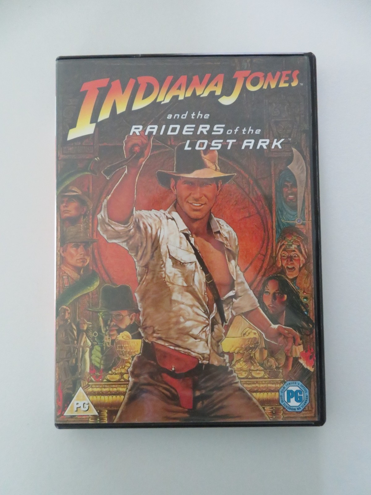 Raiders of the Lost Ark (DVD) Indiana Jones Harrison Ford 1981 Region 2