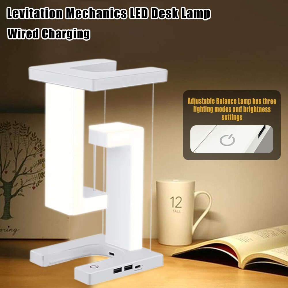 Levitating Balance Lamps Tensegrity Structural Night Light Wireless Charger thumbnail 14