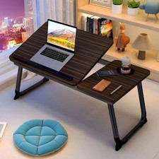 Adjustable Laptop Desk for Bed Couch  Foldable Bed Table, Portable Lap Desk wi...