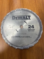 DEWALT DW3577 7-1/4" 24T Carbide Fast Circular Saw Blade. 2 Pack!