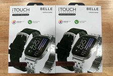 iTouch Belle Silver Case with Silver Metal an...