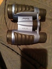 Vivitar 4 x 30 Grey / Black Bird Watching, Sporting Lightweight Binoculars  73 