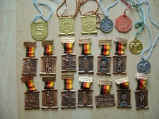 20 x Orden Internationaler Volkswandertag von 1988 - 1995