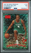 1997 Skybox Premium Star Rubies #114 Chauncey Billups 13/50 Celtics PSA 7 pop 4