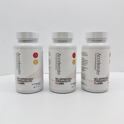 3 PACK Xyngular Accelerate 60 Tablets Burn And Appetite Control NEW SEALED