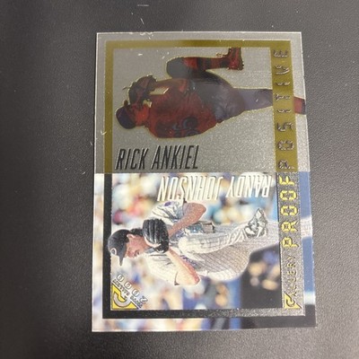 2000 Topps Gallery - Proof Positive Randy Johnson, Rick Ankiel #P7