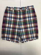 Janie And Jack Shorts Boys 6 Plaid