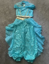DISNEY STORE LOVELY 2 PC PRINCESS JASMINE COSTUME EX-SIZE 7/8-FREE SHIP