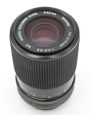 Vivitar MC Macro Focusing Zoom 70-210mm 70-210 mm 4.5-5.6 - Canon FD