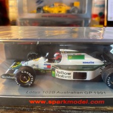 Spark 1/43 Lotus 102B Australian GP 1991 J. Herbert Rain Tire Model