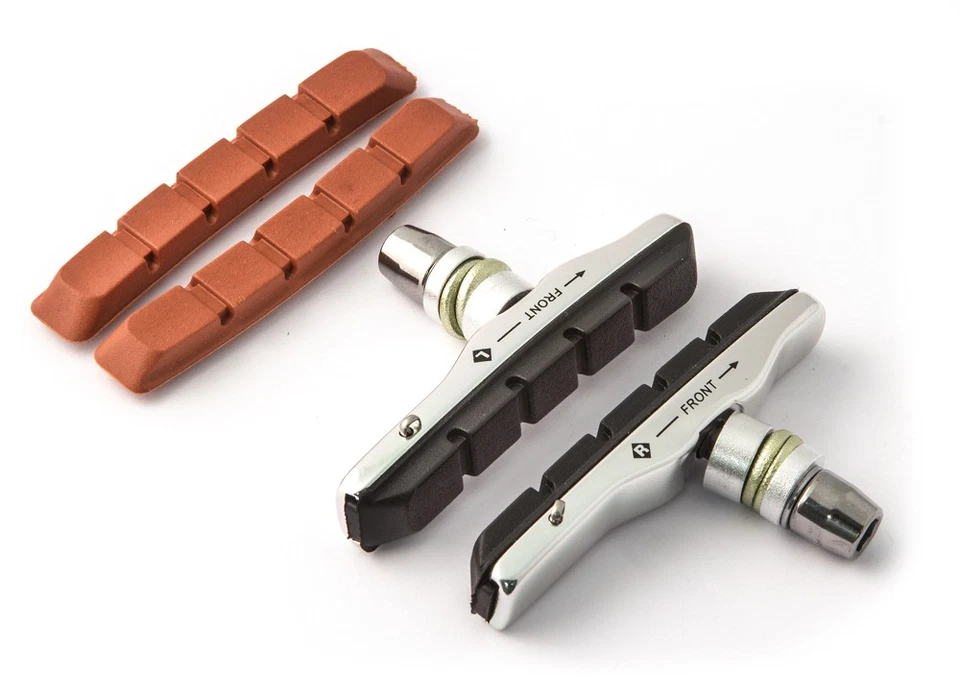 Pastillas de freno Clarks MTB/híbridas en V Xtr actualización tipo roscado + almohadillas adicionales 70 mm Foto 2 de 2