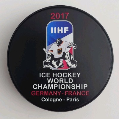 OFFICIAL GAME PUCK WM 2017 GERMANY - FRANCE