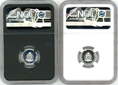 2025 $1 Silver Niue 1/10th DC Logos Batman & Wonder Woman PF70 NGC