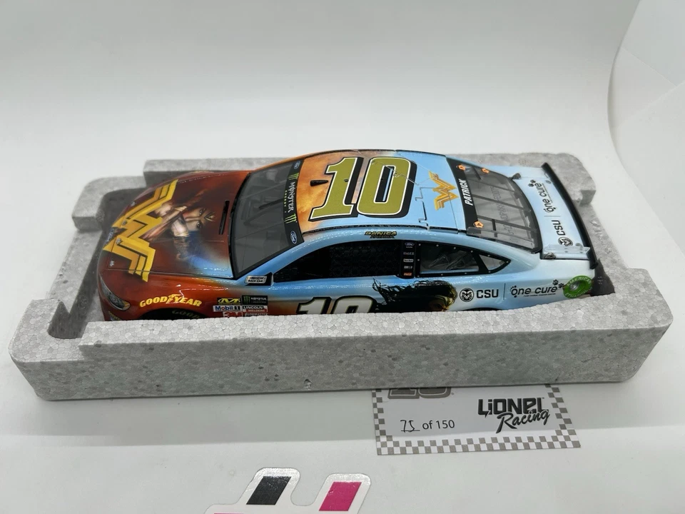 Rare Danica Patrick 2017 #10 Wonder Woman DC Elite 1 Of 150 Stewart Haas Ford - Image 2 of 3