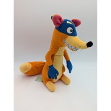 Gund Dora the Explorer Swiper Fox Orange Blue Mask Plush Stuffed Animal 2001