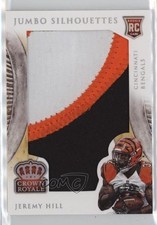 2014 Panini Crown Royale Jumbo Silhouettes Prime 6/25 Jeremy Hill #JS-JH 0c6