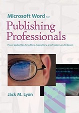 Microsoft Word for Publishing Professi..., Lyon, Jack M