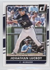 2016 Panini Donruss Jonathan Lucroy #141 y0i