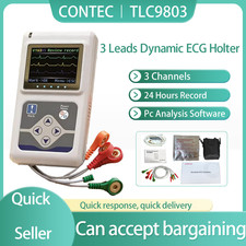 CONTEC TLC9803 3 Channels Recordable Machine Dynamic ECG Holter System