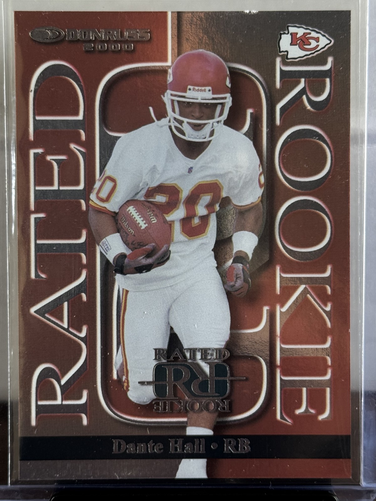 Dante Hall Donruss Rated Rookies #RR37 Base