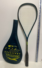 Slazenger Challenge 420 PLUS Squash Racket & Head Cover with new grip GWO GC