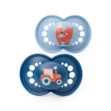 MAM Original Soothers  18-36 Months  Pack of 2  Comes in Dummy Steriliser Box