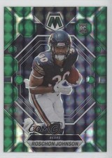 2023 Panini Mosaic Rookies Green Mosaic Prizm Roschon Johnson #359 1j01