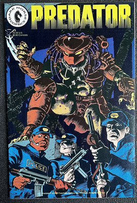 Predator #3 1989 Dark Horse Mark Verheiden Chris Warner Cover 3rd Appearance NM