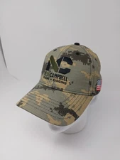 NESS CAMPBELL Crane & Rigging Digital Camo Strap Back Hat Adjustable Ripstop Cap