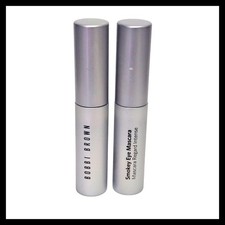 2 mascara BOBBI BROWN Smokey Eye NERO da viaggio taglia nuovo 0,1 once 3 ml.