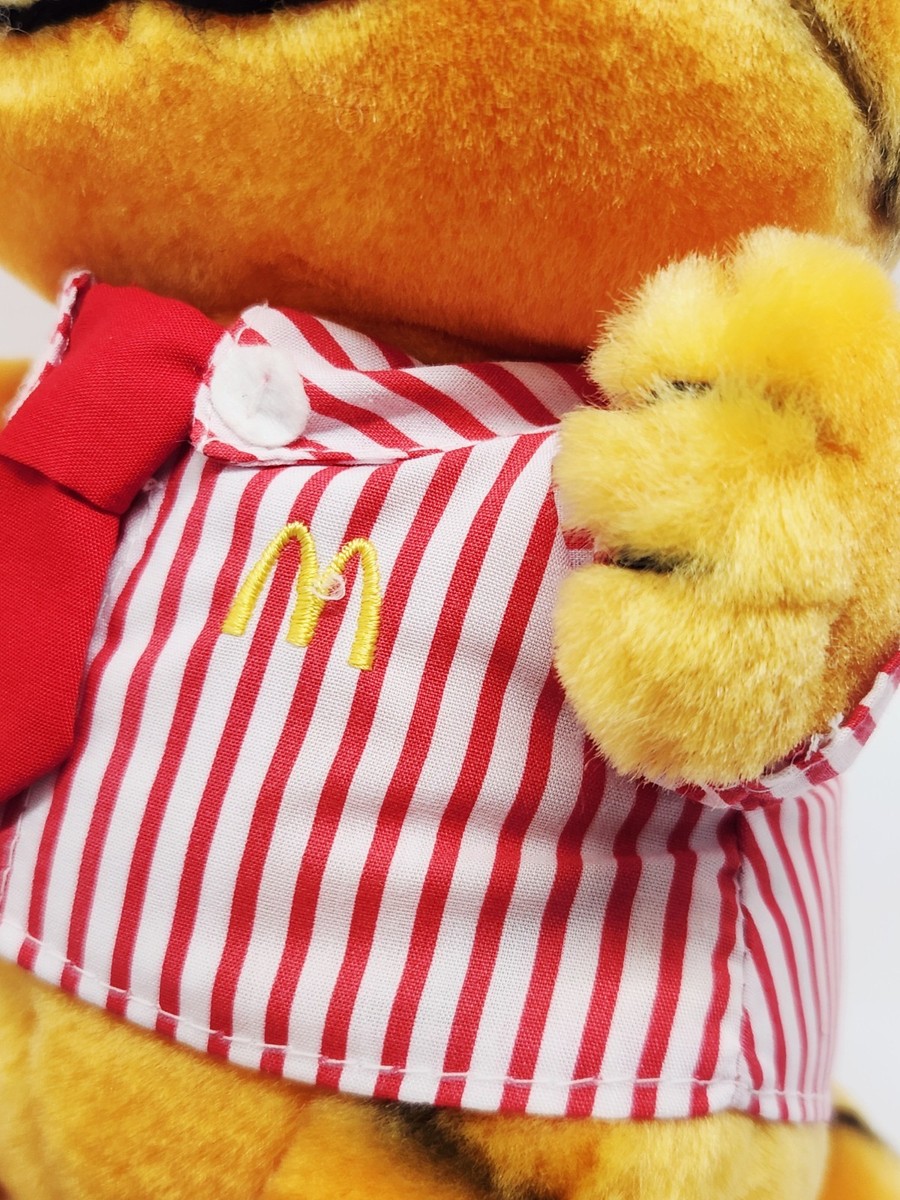 RARE Vintage 1981 Dakin Garfield McDonald's Employee 9