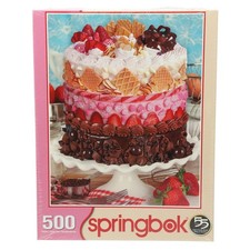 Springbok Icing on the Cake 500 Piece Jigsaw Puzzle New Sealed Made in USA