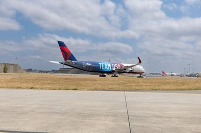 NEW GEMINI JETS 1:200 scale DELTA AIRLINES A350-900 TEAM USA 2026