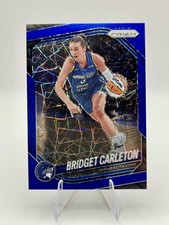 2025 Panini Prizm WNBA #88 Bridget Carleton Blue Velocity Prizms