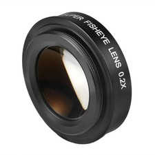 0.2X 37MM Fisheye Wide Angle Video Studio Lens for Camcorder Recorder Camera US